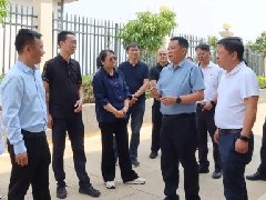 红河州委政法委领导莅临红河州第二人民医院检查指导工作
